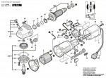 Bosch 0 603 373 003 Pws 7-115 Angle Grinder 230 V / Eu Spare Parts